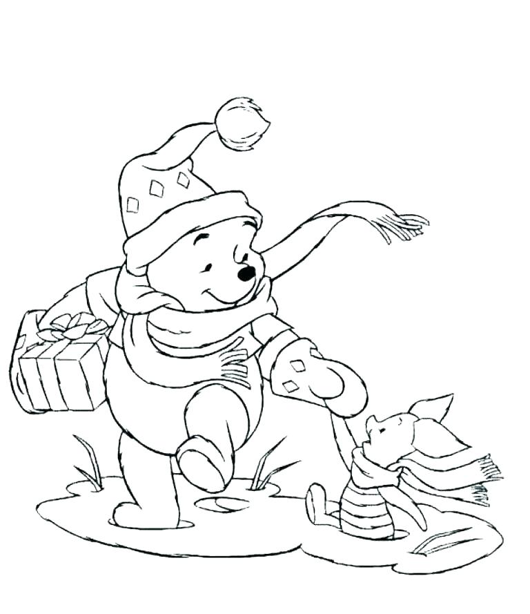 768x889 Winnie The Pooh And Piglet Coloring Pages Pooh And Piglet Coloring