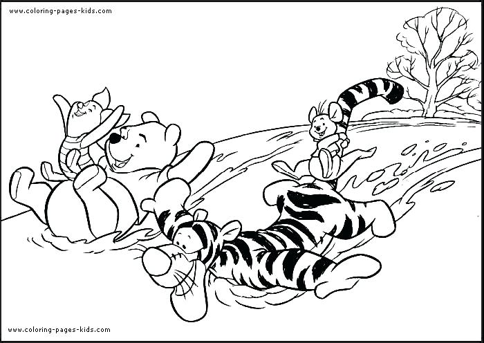 700x496 Winnie The Pooh Winter Coloring Pages Baby The Pooh Coloring Pages