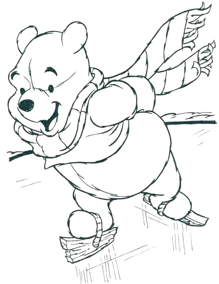 700x906 Printable Winter Animal Coloring Pages Free Winter Coloring Pages