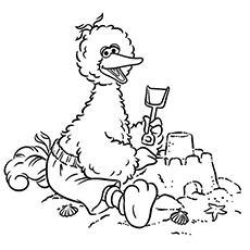 230x230 Top Free Printable Big Bird Coloring Pages Online