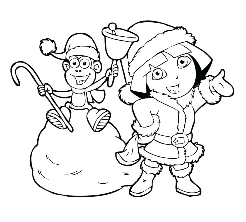 850x767 Dora Color Page Coloring Pages Coloring Pages Online Free Color