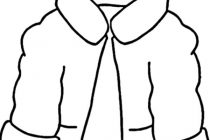 210x140 Coat Coloring Page Coat For Winter Clothing Coloring Page Coloring