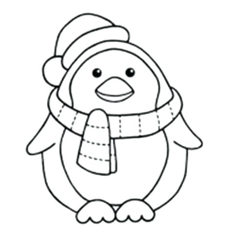 500x487 Winter Coloring Pages