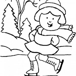 300x300 Snow Coloring Pages Preschool Copy Winter Season Coloring Pages