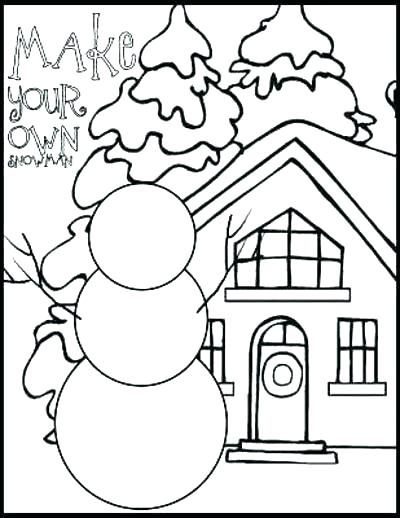 400x518 Winter Coloring Pages For Preschool And Coloring Pages For Winter