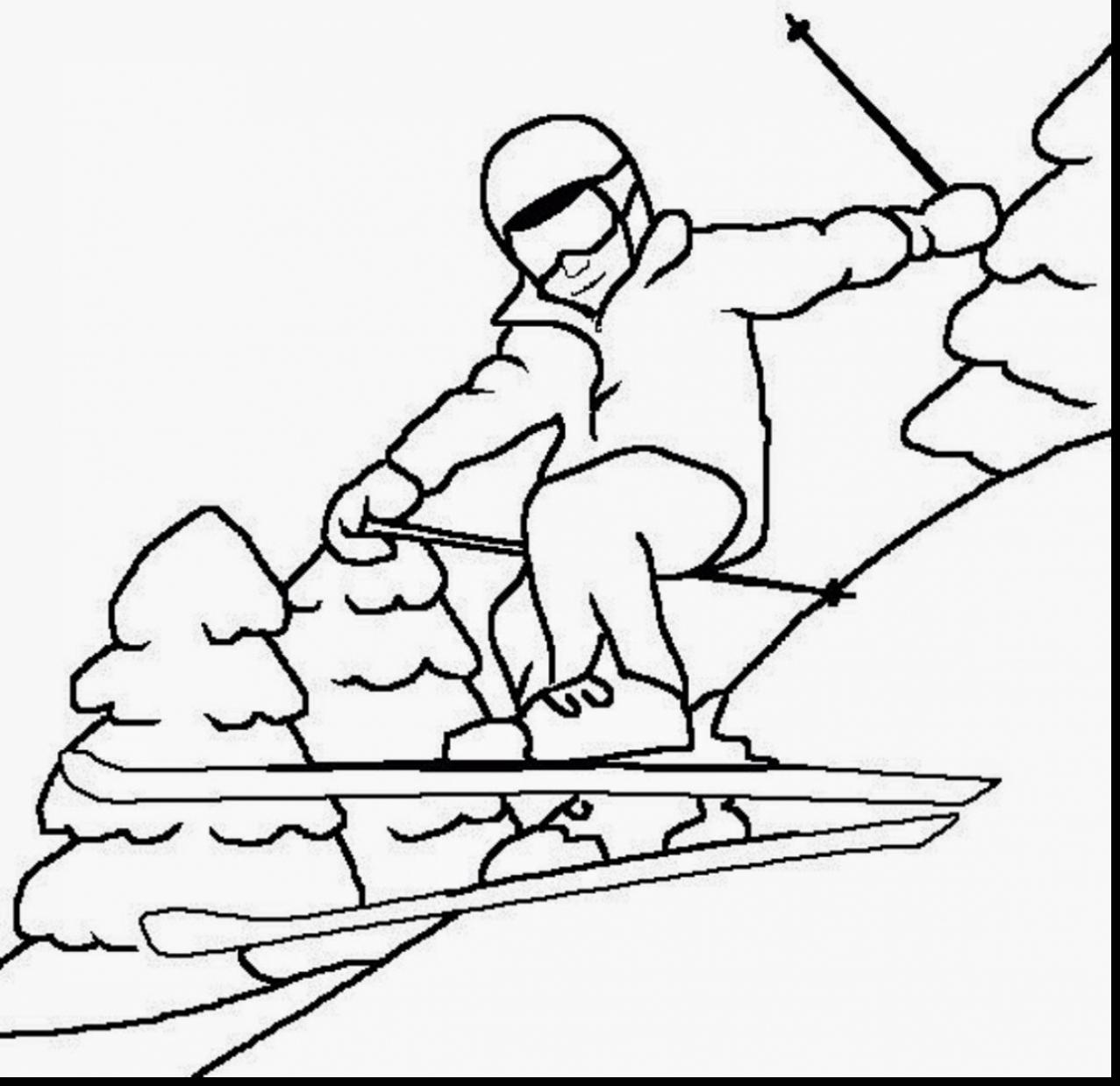 1277x1239 Winter Coloring Pages Free In Page