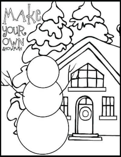 400x518 Winter Printable Coloring Pages Winter Coloring Page Printable