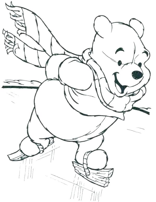 600x776 Winter Coloring Pages For Toddlers