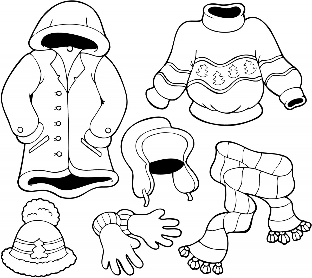 1200x1067 Winter Season Coloring Page Crafts And Worksheets For Preschool