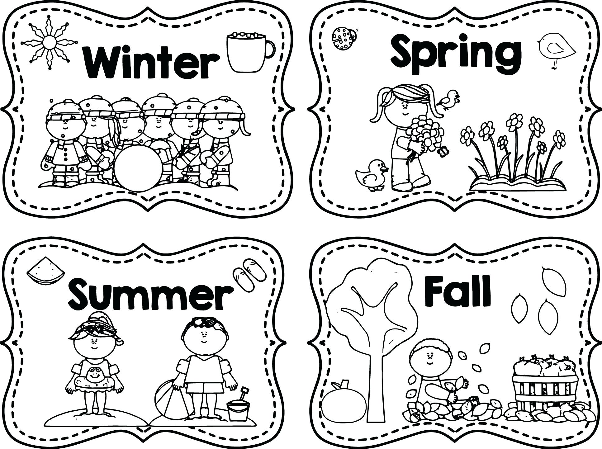 1933x1442 Printable Winter Coloring Pages Pdf Spring Summer Fall Page Boots