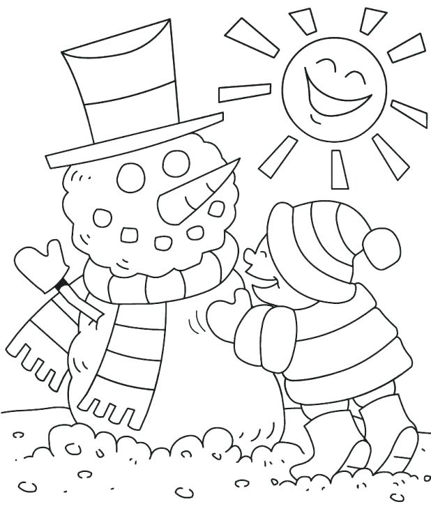 618x733 Winter Coloring Pages Printable Free Printable Coloring Page Cool