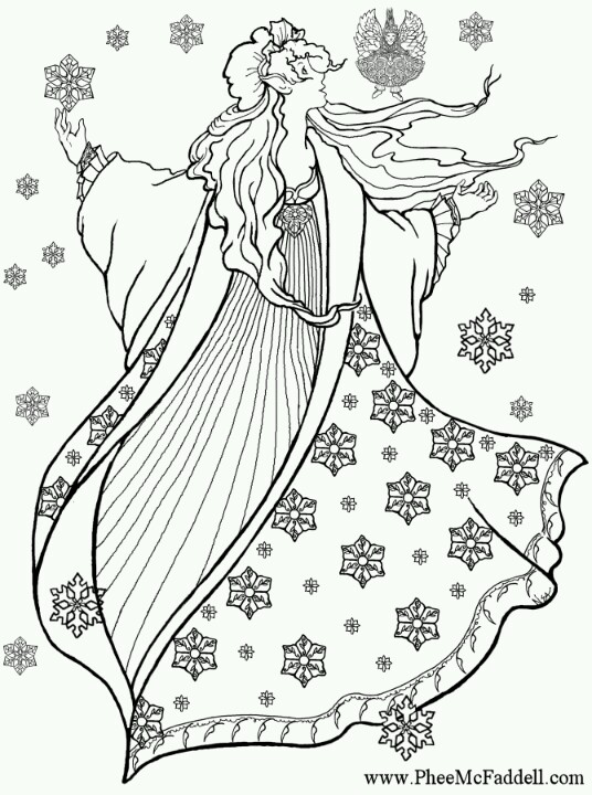 536x720 Phee Mcfaddell Artist Free Coloring Page Pfee Mcfaddell Artist