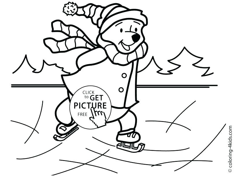 827x609 Coloring Pages Winter Winter Coloring Pages Free Winter Coloring