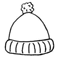 236x282 Winter Hat Template Winter Hat Coloring Page January