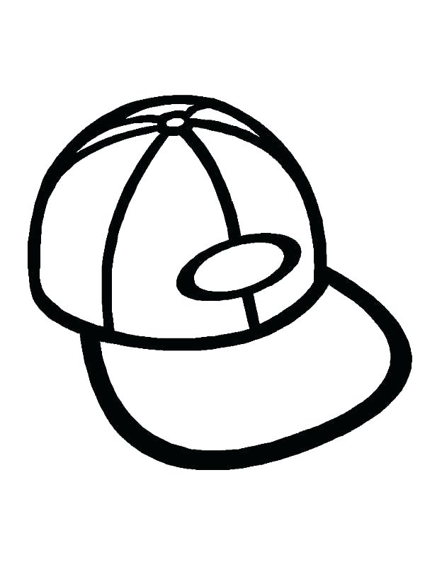 600x801 Hat Coloring Page The Cat In The Hat Coloring Page Color Winter