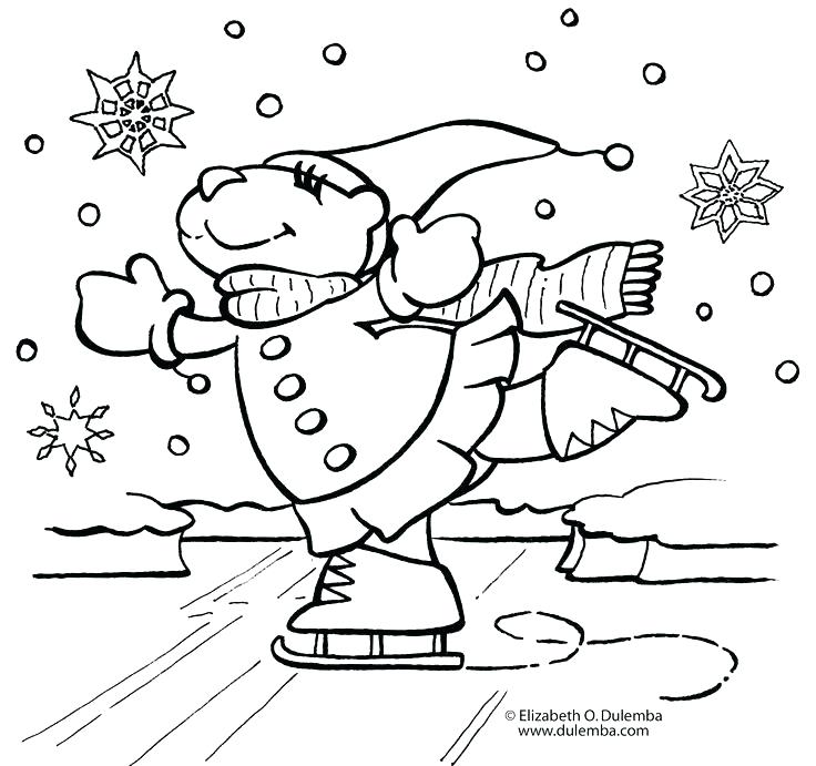 736x691 Winter Holiday Coloring Pages Winter Holidays Coloring Page