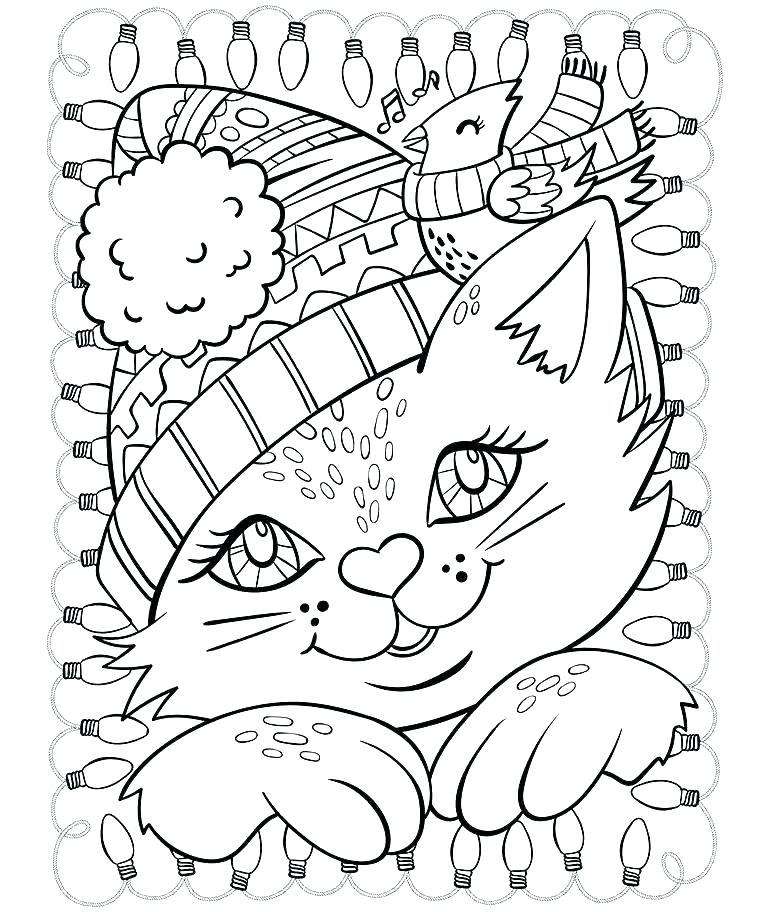 768x912 Holiday Coloring Pages Printable Free Holiday Coloring Pages