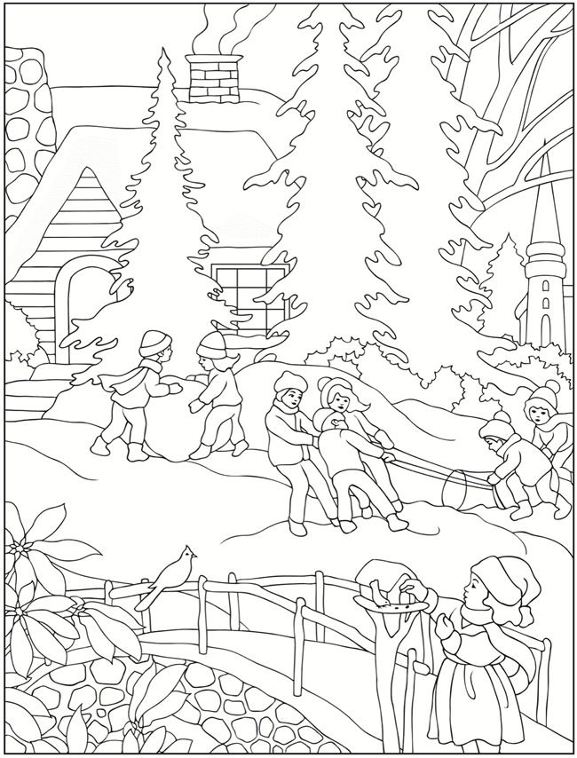 650x854 Coloring Pages From Dover Publications