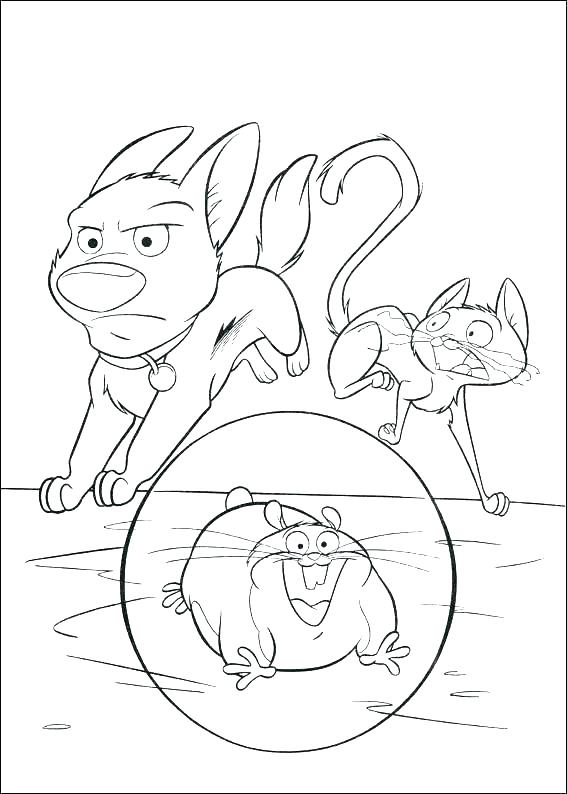 567x794 Mitten Coloring Page