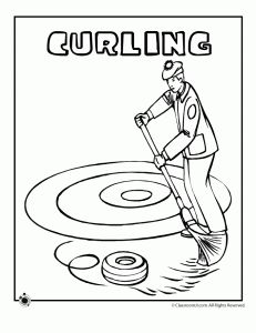 231x300 Olympic Coloring Pages Luge, Winter Sports And Olympics