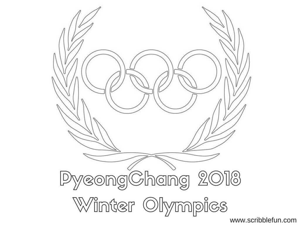 1024x768 Pyeongchang Winter Olympics Coloring Pages To Print, Olympics