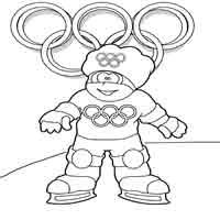 200x200 Winter Olympics Coloring Pages Surfnetkids
