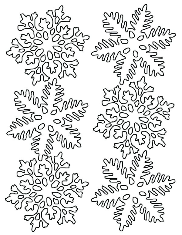 600x776 Snowflake Coloring Pages For Adults Coloring Page Snowflake