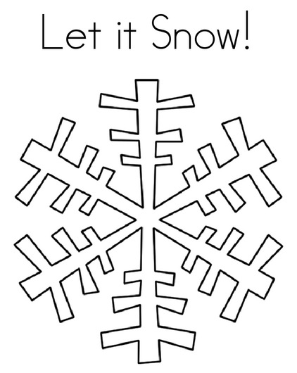 422x530 Winter Snowflake Coloring Page Coloring Book