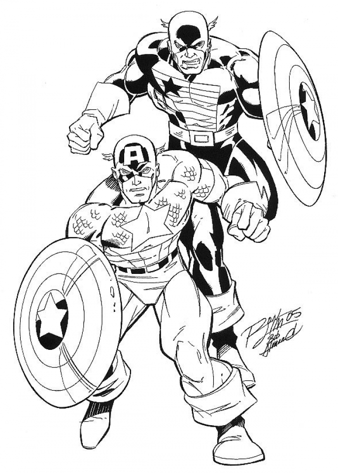 686x960 Get This Captain America Coloring Pages Winter Soldier !