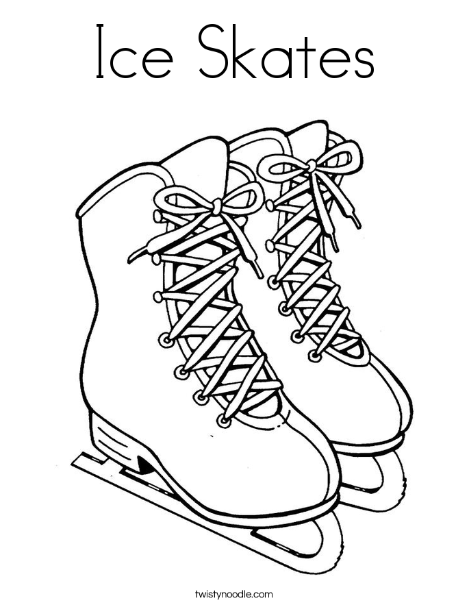 685x886 Winter Sports Coloring Pages