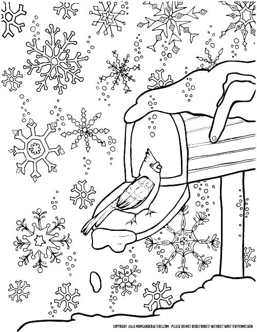500x647 Winter Sports Coloring Pages Free Winter Coloring Pages Printable