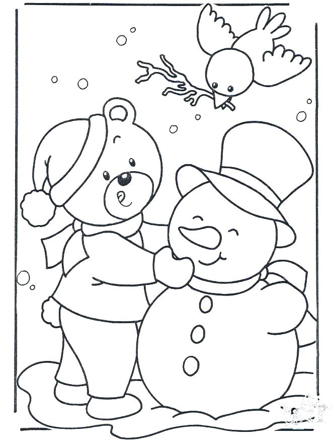 660x880 Snow Coloring Page Coloring Pages Houses Winter Coloring Page