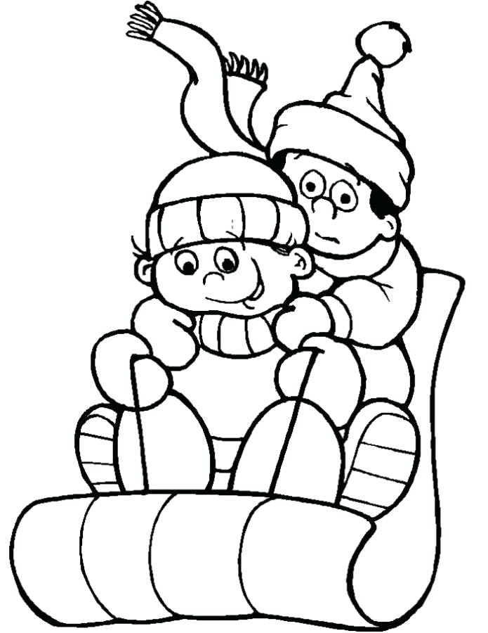 695x900 Winter Theme Coloring Pages Winter Puzzle Coloring Pages Printable