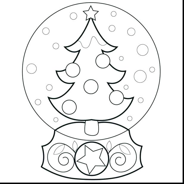 618x618 Snow Globe Coloring Page Snow Globe Coloring Pictures Winter