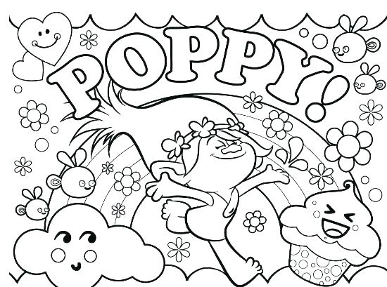 550x409 Trolls Coloring Sheets Free Coloring Winter Wonderland Colouring