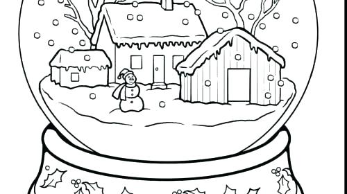 500x280 Coloring Pages For Winter Winter Coloring Pages Coloring Pages