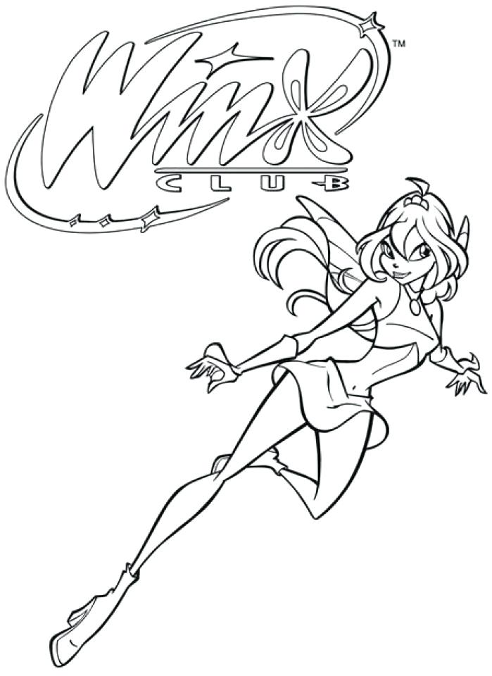 699x960 Winx Coloring Page Club Coloring Pages Page Printable For Girls