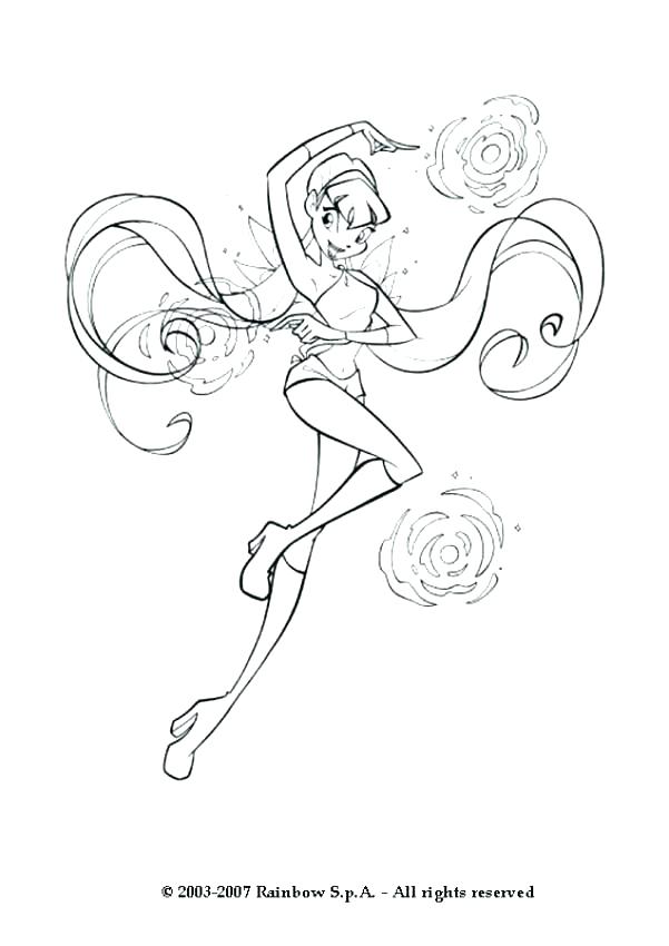 601x850 Winx Coloring Pictures
