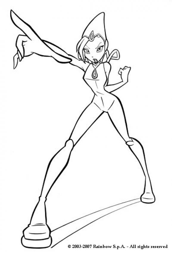 578x850 Winx Club Coloring Pages