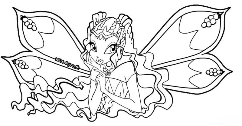 800x416 Winx Club Coloring Pages Marvellous Winx Club Coloring Pages