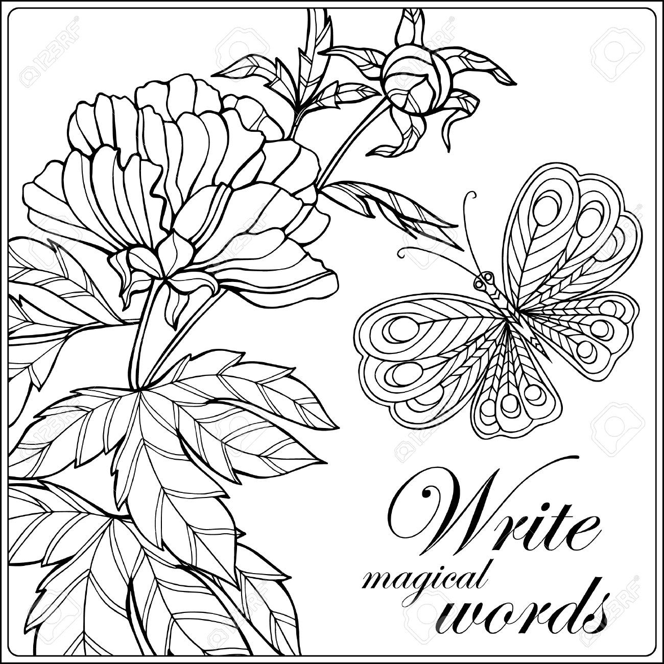 1300x1300 Wisconsin Flower Coloring Page