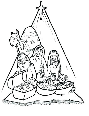 368x479 Three Kings Coloring Pages Three Kings Coloring Pages Three Kings