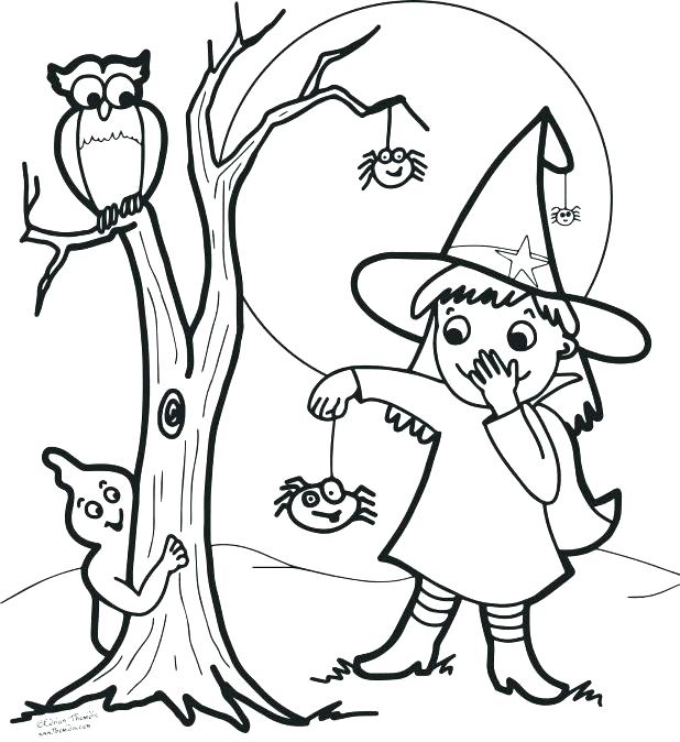 618x674 Coloring Pages Witches Witch Face Coloring Pages Scary Clown