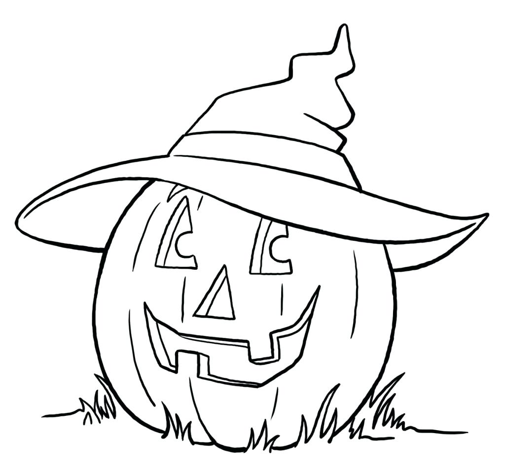 1024x965 Printable Witch Coloring Pages For Kids Free Adults Cute Halloween