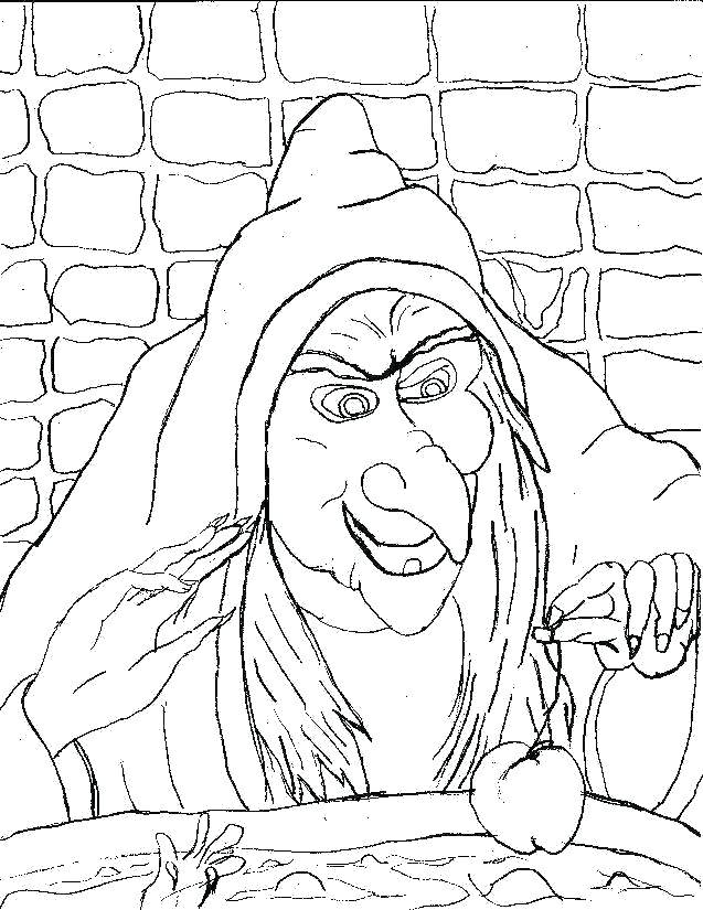 637x825 Halloween Coloring Pages For Kindergarten Scary Witch Coloring