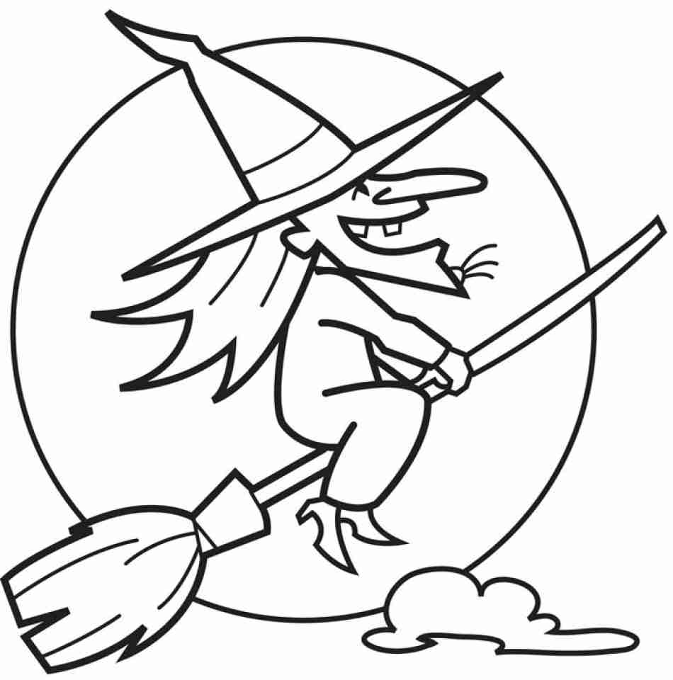 950x960 Get This Witch Coloring Pages Printable For Kids Also Page
