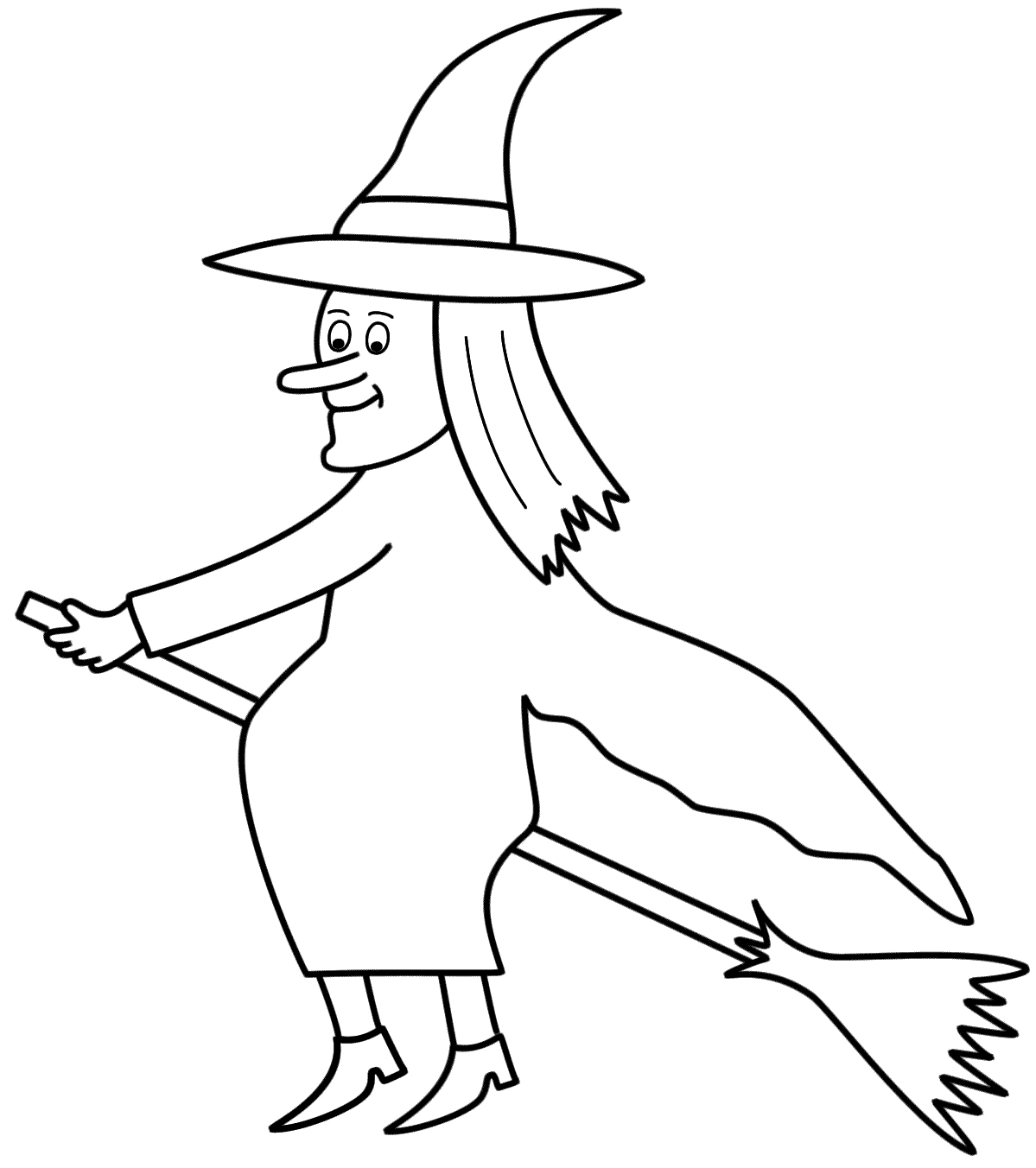 1199x1352 Halloween Witch Coloring Pages