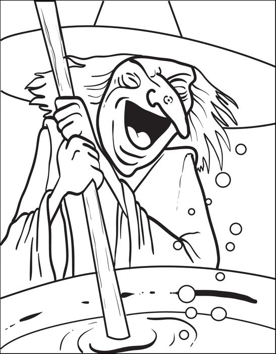 547x700 Witch Coloring Pages Printables To Color Online For Halloween
