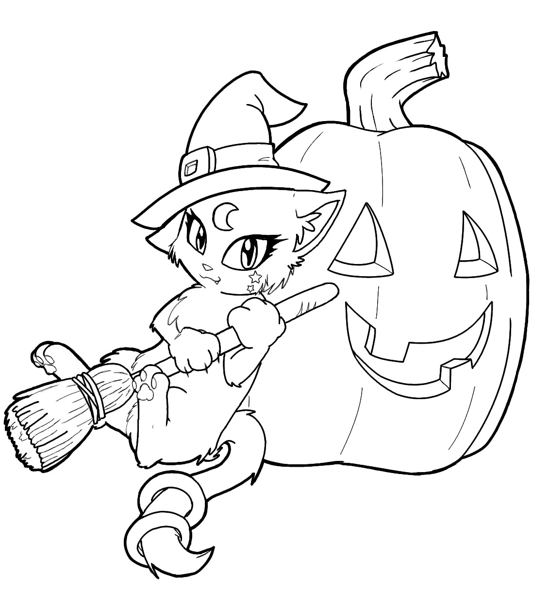 1098x1230 Free Printable Witch Coloring Pages For Kids Striking Acpra