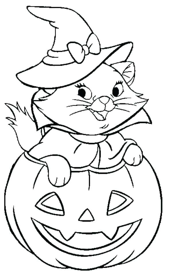 Witch Face Coloring Pages at GetDrawings | Free download